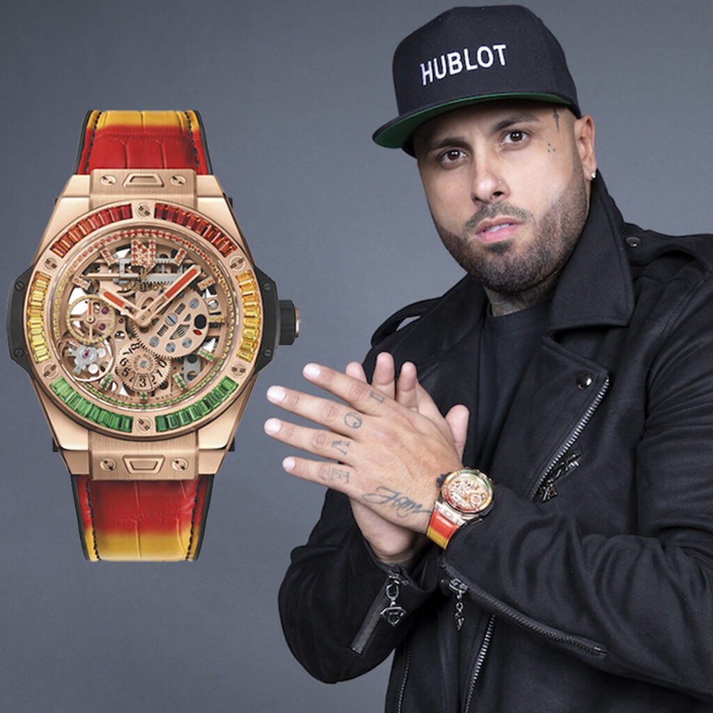 Reloj hublot discount nicky jam precio