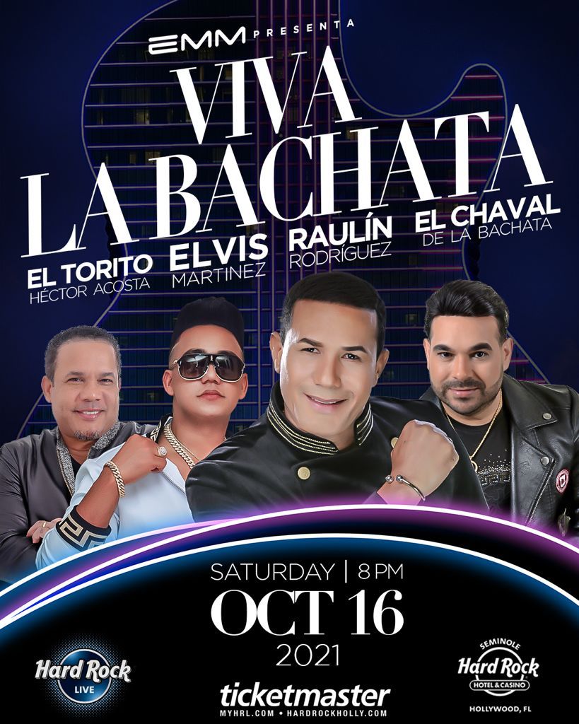 NEW SHOW ALERT! TICKETS FOR VIVA LA BACHATA ARE NOW AVAILABLE - EMM